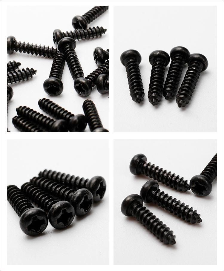Black Screw M3X6 Ppb Self-Tapping Screws