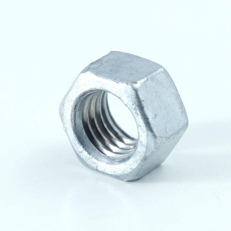 Jiaxing Hex Nut DIN934 9mm Mild Steel Hot DIP Galvanized