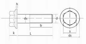High Quality Carbon Steel Nut DIN6923 Cheap White Zp