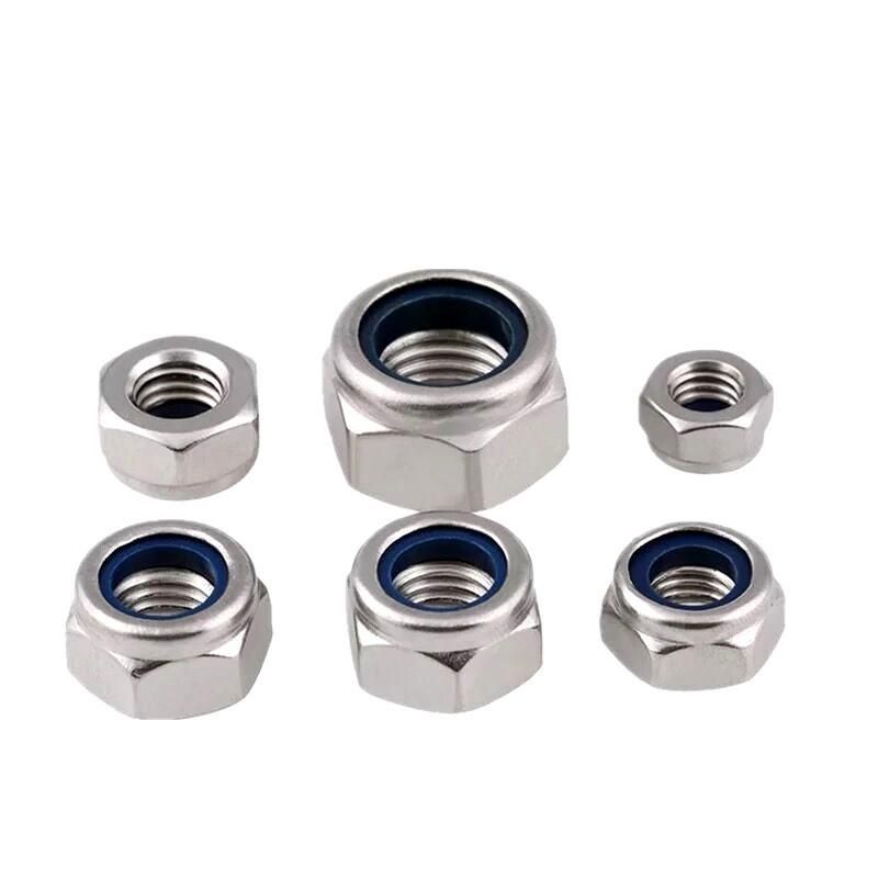 Stainless Steel 304 316 Nylon Lock Nut for Guangzhou Sample
