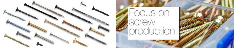 Yellow Zinc Plated U Thread Csk Head Six-Lobe Drive Cutting Point Type 17 Chipboard Screw/Construction Screws