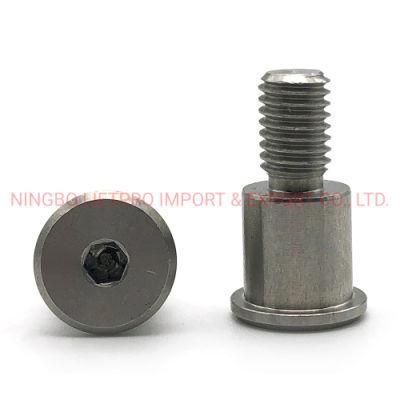 Customized Long Button Head Stainless Steel Shoulder Bolts Head Step Screw Hex Socket Head Shoulder Bolts