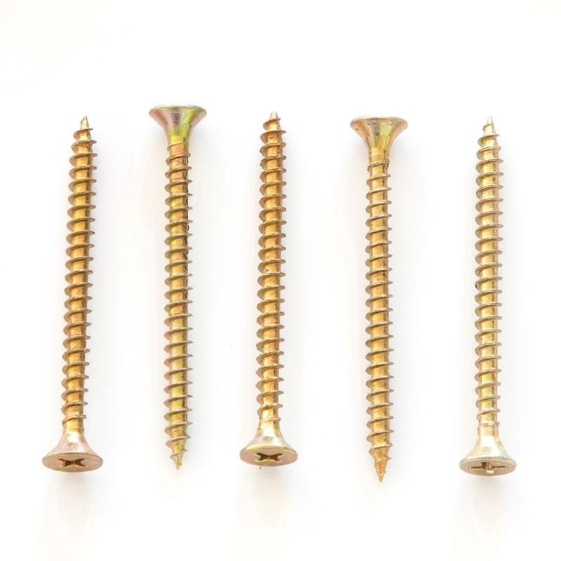 China Customized Countersunk Head 6#*1inch /3.5*25mm Chipboard Screw