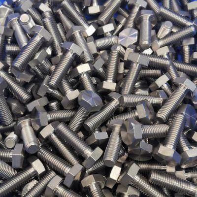 DIN933 Hex Bolts in Stainless Steel Fastener and Ti Screws M10*30 Ta10