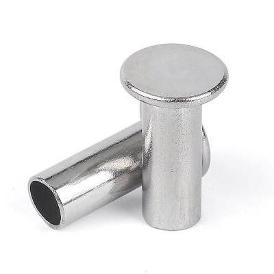 Ss 304 Stainless Steel Flat Head Hollow Rivets