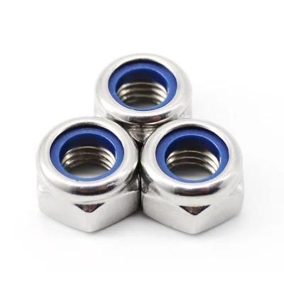 A2-70 DIN985 Hex Nylon Insert Lock Nuts