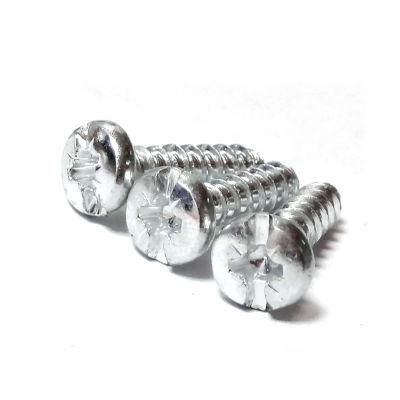 Pan Head Pozi Slotted Combi Drive Thread Forming Self Tapping Screw