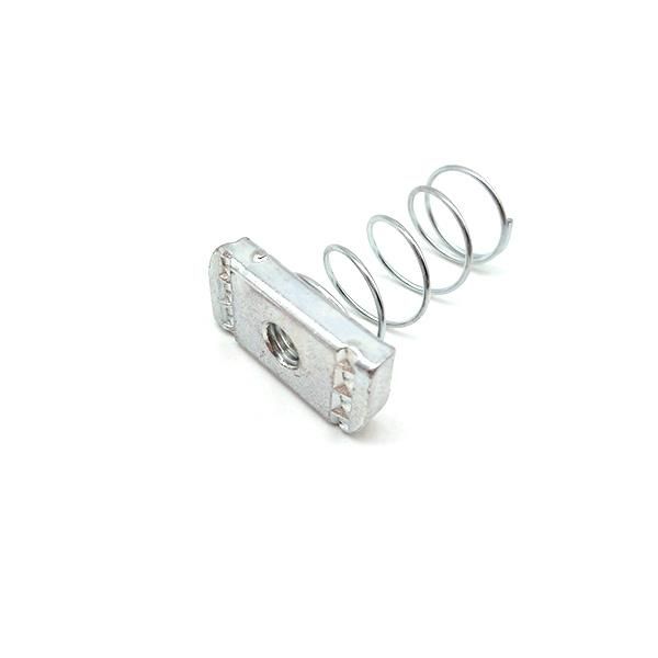M5 M6 Carbon Steel Automotive Parts Channel Nut Spring Nut