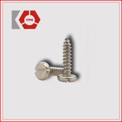 Cheap and High Quality Slotted Pan Head Tapping Screws DIN7971 Carbon Steel