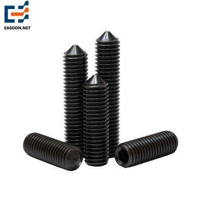 Stainless Steel Screws Set Allen Head Socket Hex Set Grub Screw Assortment Flat Point Screws Headless 316 Hexagon Hex Socket Grub Set Screw