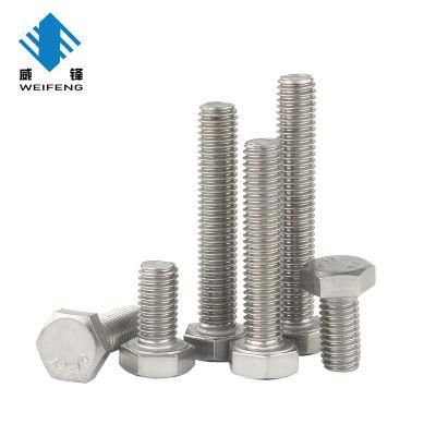 Zhe Jiang Hexagonal Weifeng HDG Hex Flange Bolt Machine Screw