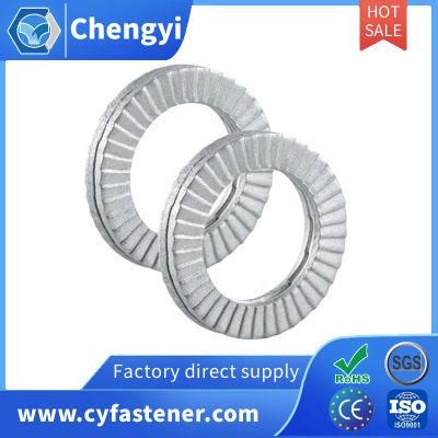 DIN25201 Stainless Steel Double Fold Self Lock Washer Nordlock Washer Double Fold Wedge Lock Washer Double Fold Wedge Lock Washer