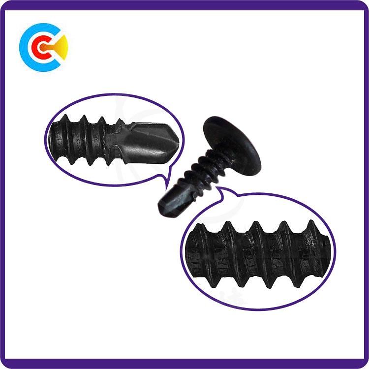 Carbon Carbon Galvanized Cross Pan Head Self-Drilling Screw for Building