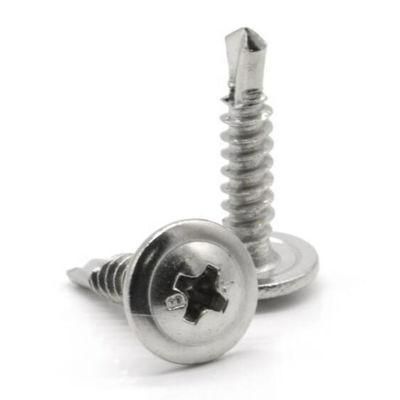 High Strength Steel Round Head Roofing Zinc Plated/Self Drilling Screw Fine