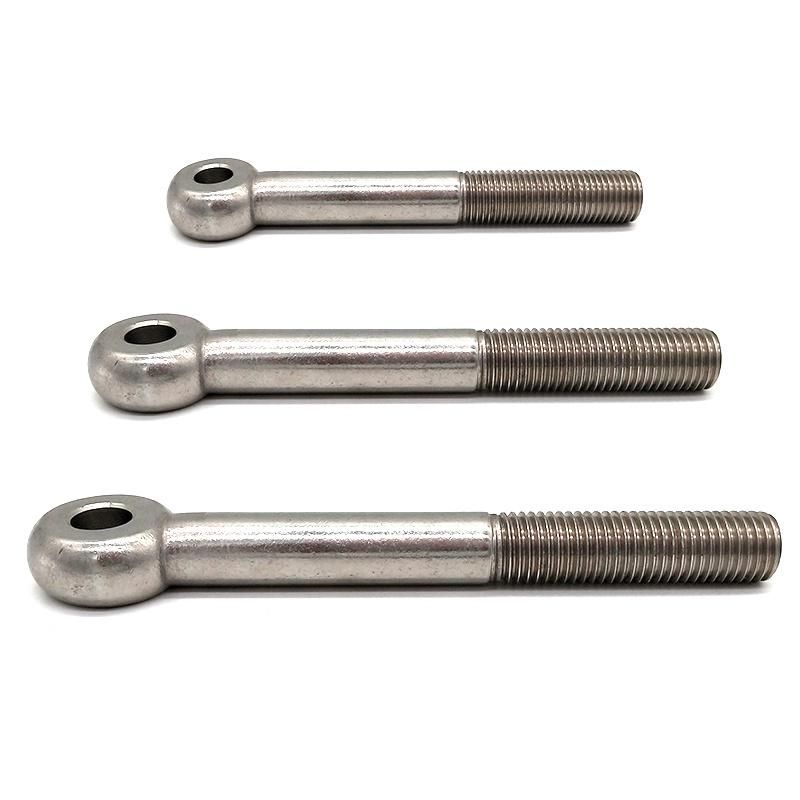 Round Head Stainless Steel 304 316 DIN444 A2-70 A4-80 Eye Bolt