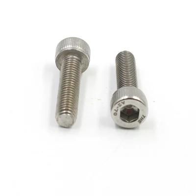 DIN912 with Serrated Stainless Steel A2 SS304 SS316 Hexagon Socket Head Cap Screw