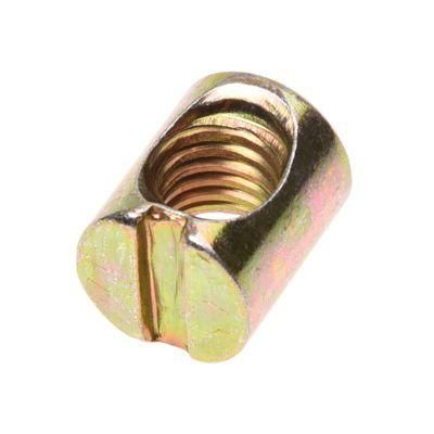 Zinc Plated Furniture Connector Nut Steel Cross Dowel Sleeve Barrel Nut M6 M8