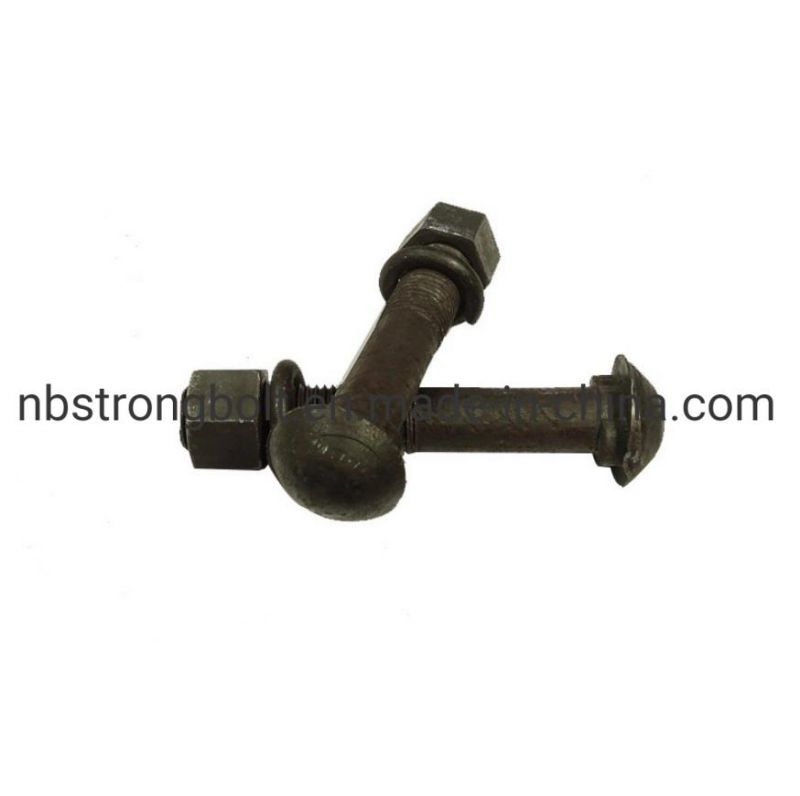 Fish Bolt with Nut and Washer High Strength Can Be Customized High Quality Fastener Factory