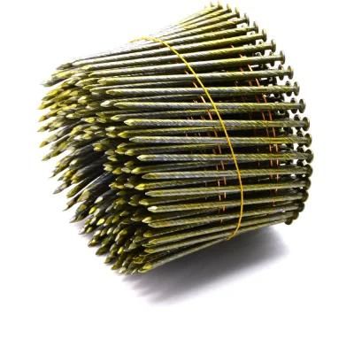 Coil Nails Iron Material Q235 and Galvanized Coil Nail