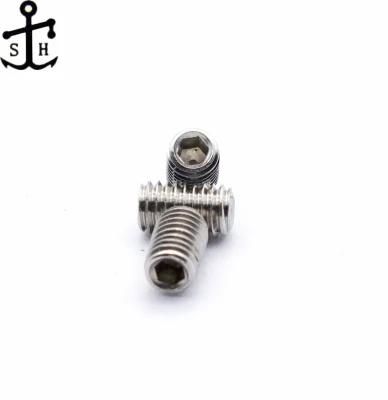 JIS B 1177 SS304 Stainless Steel SUS304 Hexagon Socket Set Screws with Cup Point