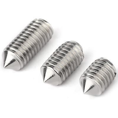 Stock Stainless Steel Hexagon Socket Set Screw DIN914 DIN916