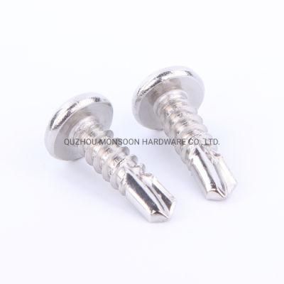 Stainless Steel Pan Phillips Head Self Drilling Screws