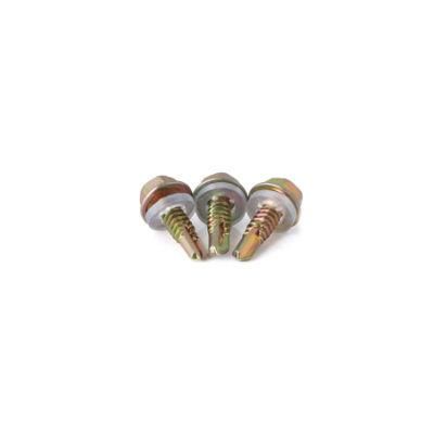 Factory Directly Sale Carbon Steel Yellow Zinc Self-Drilling Screw