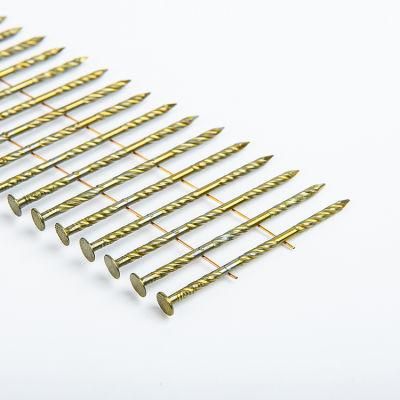 Pallets Coil Nails Twisted Shank Diamond Point Nails in Roll