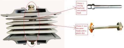 M12 Hexagon Twin-Headed Joint Bolt with Nut for Busduct System