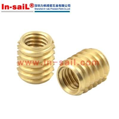Fiber-Sert Inserts Are Internally and Externally Threaded Metal Bushings
