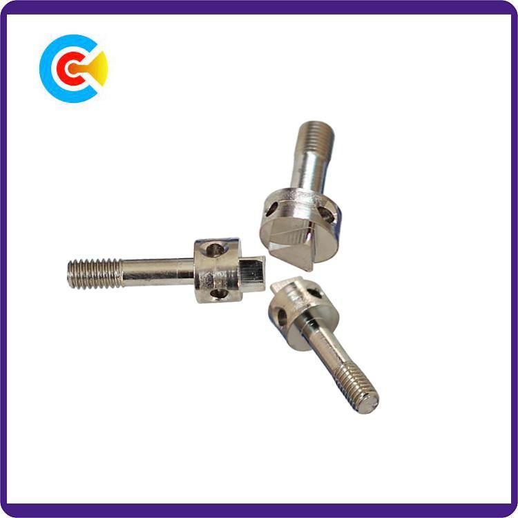 DIN/ANSI/BS/JIS Stainless-Steel 4.8/8.8/10.9 Galvanized Triangle Head Shrink Bar Lead Screw