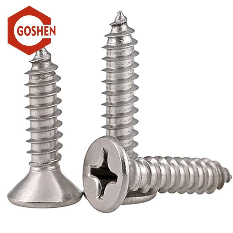 Stainless Steel Flat Head Self Tapping Screw