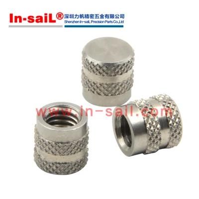 Molded-in Threaded Inserts, Self-Locking, Blind Threaded - Metric
