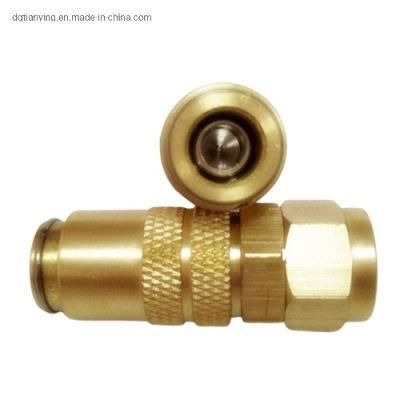 Brass Insert Nut and Thread Quick Connecting Coupling