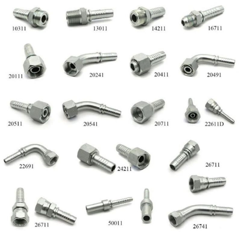 High Quality DIN /SAE Hydraulic Rubber Hose Ferrules Fittings