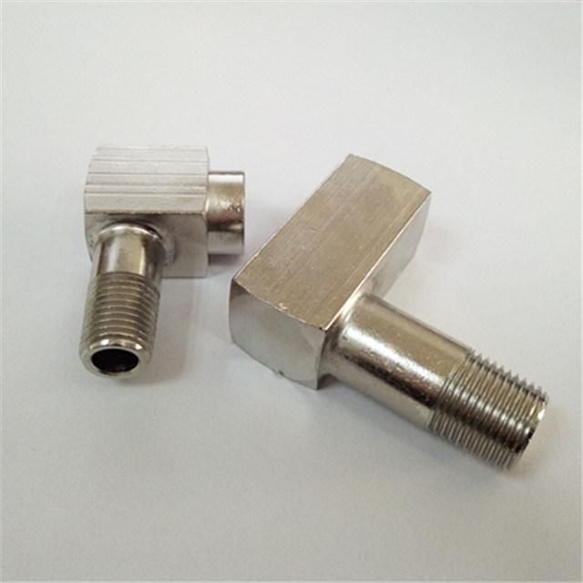 CNC Turning Milling Parts Nickel Plate Brass Hex Connection Nipple