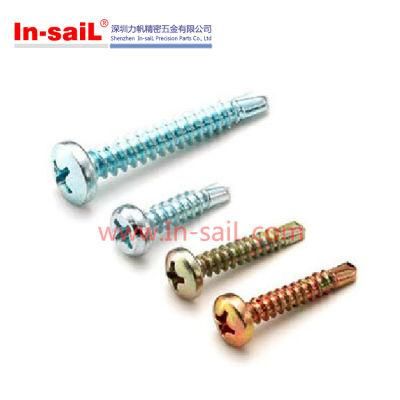 DIN7504 Stainless Steel Cross Recessed Pan Head Self-Drilling Screws