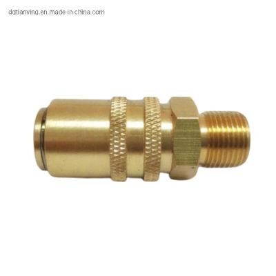 Brass Hydraulic Female Quick Couplings with Thread Locked Type