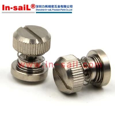 PF31captive Panel Screw-Low Profile Knob