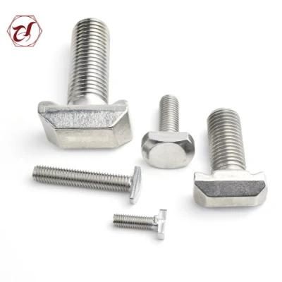 Stainless Steel 316 A4-70 Plain T Head Bolt