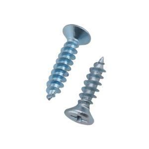 Factory Custom Flat Head Torx Wood Screw Stud Carbide Yellow Zinc Plated Self Tapping Screw for Wood