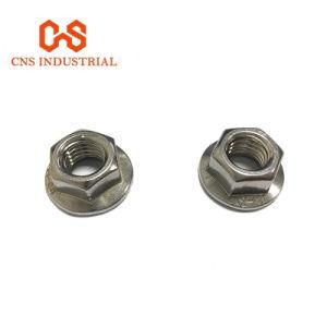 High Quality Stainless Steel 304 316 DIN6923 Hex Serrated Flange Nut M20