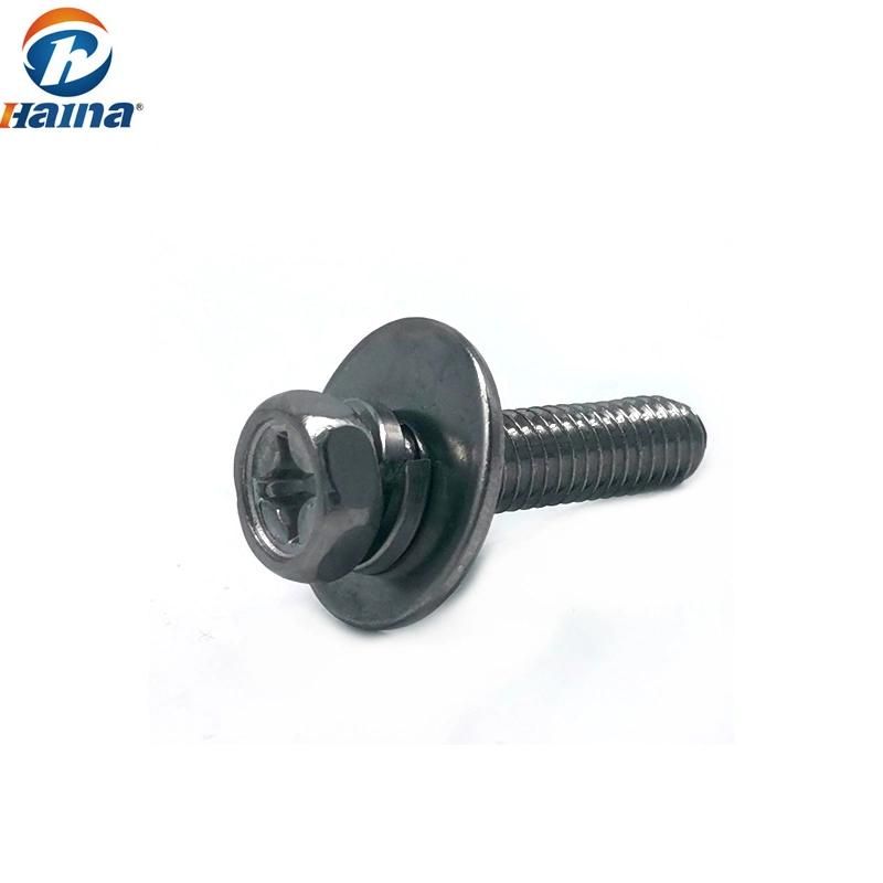 Stainless Steel Phillips Pan Head Combination Screws Sems Screw