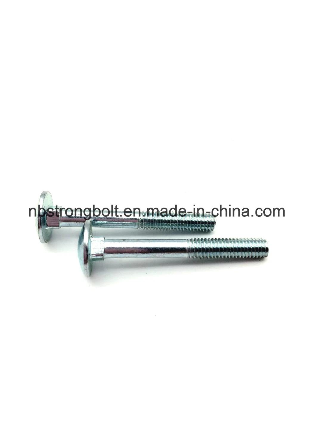 DIN603 Mushroom Head Square Neck Bolt Screw with Cl. 4.8