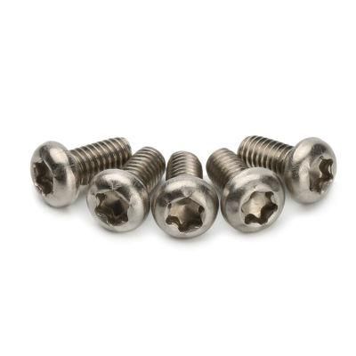 SUS Stainless Steel SS304 SS316 Pan Head Torx Star Security Screw