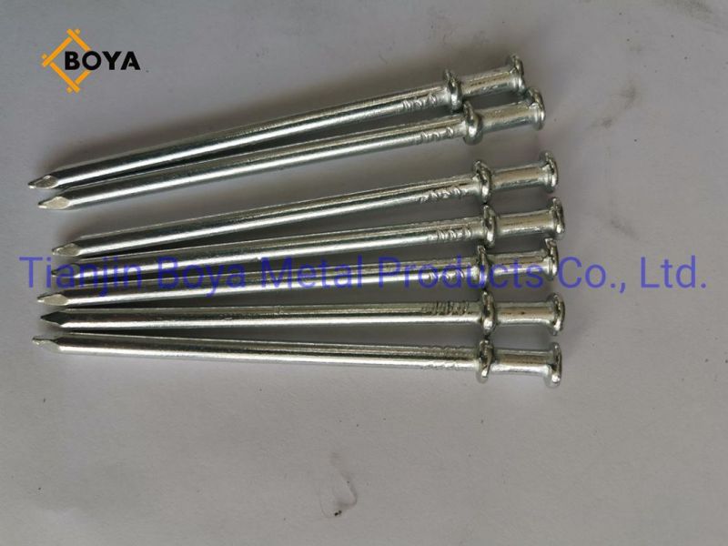 Duplex Head Iron Wire Nail with Good Quality and Reasonable Price