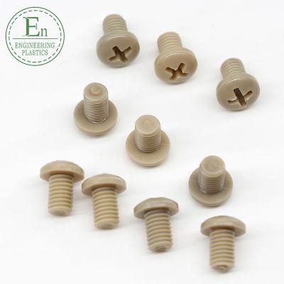 M6 M8 M10 Plastic Screws High Temperature Resistant Chemical Resistant Micro Screws