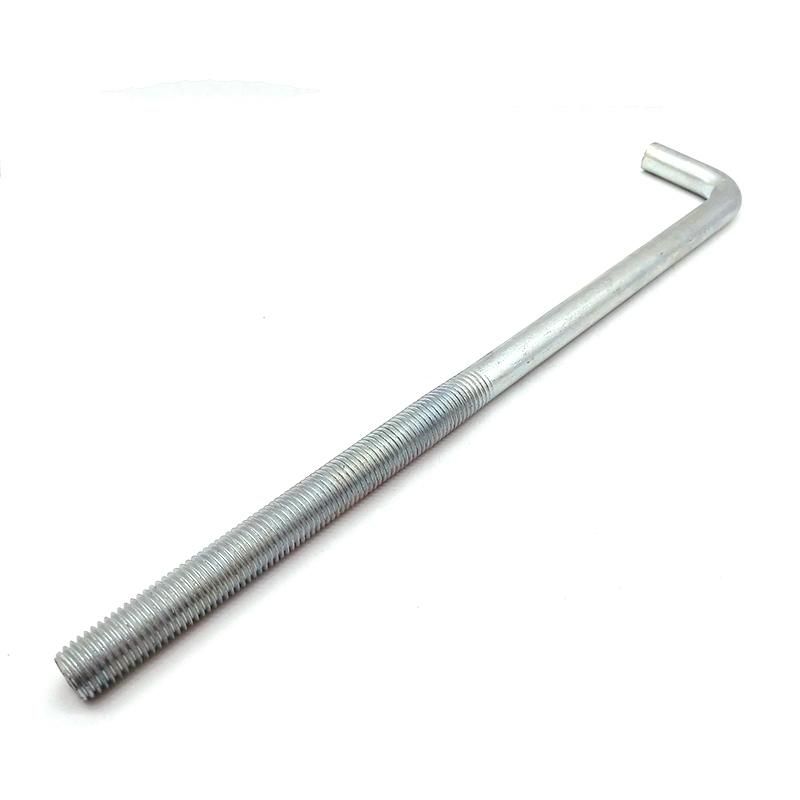 Grade 4.8 Hot DIP Galvanized L Type Foundation Bolt