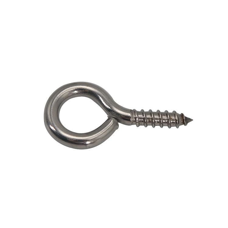 Factory Produced Stainless Steel Eye Screw Snake Eye Screw Screw Eye