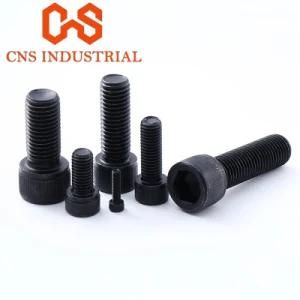 Manufacturer Black Knurled Cup Head Thumb Bolts, DIN912 High Strength Knurled Cup Head Hex Bolts
